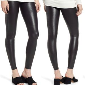 Spanx faux leather leggings